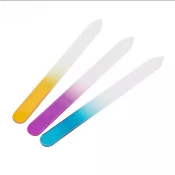 Пилочка для ногтей Rosalind Stained Glass Матовая маникюрная полоска для полировки ногтей Двусторонняя пилка для полировки ногтей