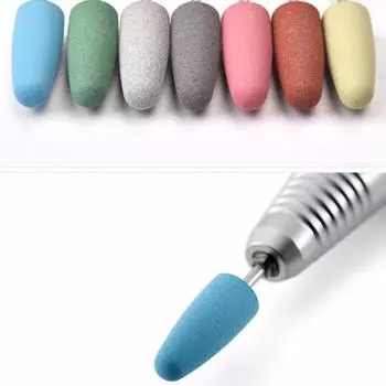 Пилочка для ногтей, вращающиеся маленькие сверла для полировки ногтей 2,35 мм 22