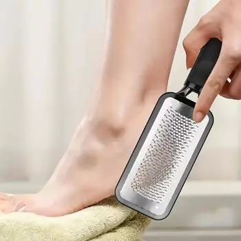 Пилочки для ног Heel Calus Remover - профессиональный педикюрный пилка из нержавеющей стали для ухода за влажными и сухими ногами