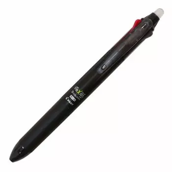 Pilot 3-color ballpoint pen Frixion Ball 3 Slim 0.5mm Black LKFBS60EF-B