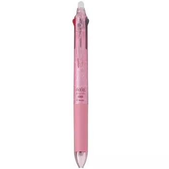 Pilot 3-color ballpoint pen that disappears when rubbed Frixion Ball 3 Slim 0.5 Pink Mirror Ball LKFBS60EFDPMB