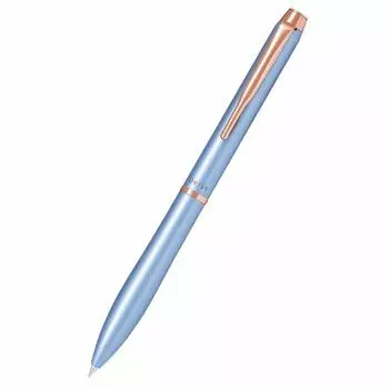 Pilot Acro Drive Pink Gold Metallic Blue Body feed (0.5mm BDR-3SEF-ML) size 134x10.9mm/Rotating type/30g