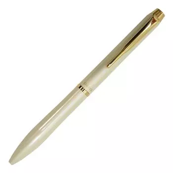 Pilot Ballpoint Pen Acro Drive Body Feeding Oil-Based 0.5mm [Pearl White] BDR-3SEF-PW Size: 134x10.9mm/Rotating Type/30g