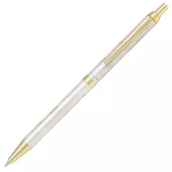 Pilot ballpoint pen Cavalier Gold White oil-based 0.7mm & BCAN-3SR-GDW