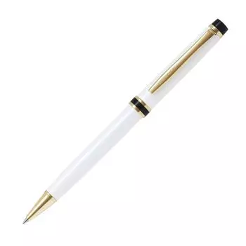 Pilot Ballpoint Pen Glance Pearl White Body Oil-Based 0.7mm BGRC-7SR-PW Size 135x10.8mm/0.7mm/27.9g