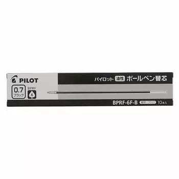 Pilot ballpoint pen refill 10 sets black BPRF-6F-B 0.7mm