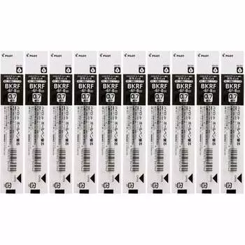 Pilot ballpoint pen refill BKRF-6F-B 0.7mm 10 sets black