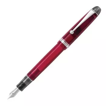 PILOT Перьевая ручка Custom 74 Прозрачная Винно-красная FKKN-12SR-TWRM