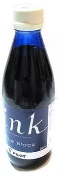 Pilot fountain pen ink INK350BB 350ml blue black