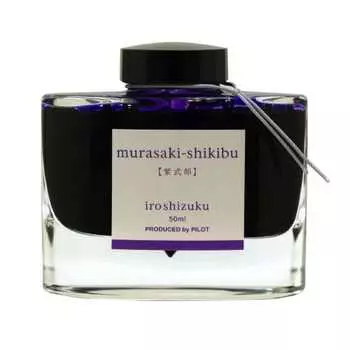 Pilot fountain pen ink iroshizuku INK-50-MS Murasakikibu
