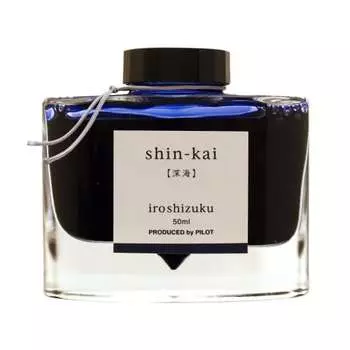 Pilot fountain pen ink iroshizuku INK-50-SNK Shinkai