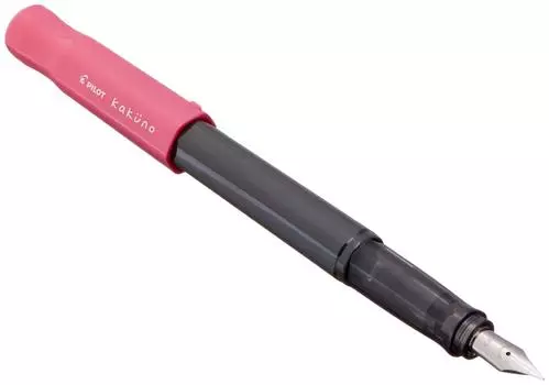 Pilot Fountain Pen Kakuno F Pink FKA1SRPF розовый