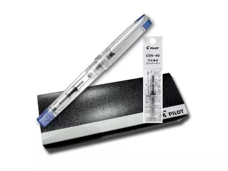 Pilot Fountain Pen Prera Colorful Calligraphy Transparent Blue FPRN350R-TLCM