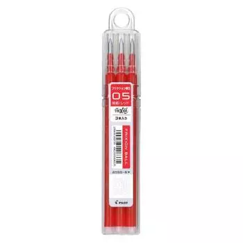 PILOT Friction Ball Knock Refill Set of 3 0,5 мм [красный] LFBKRF30EF3R
