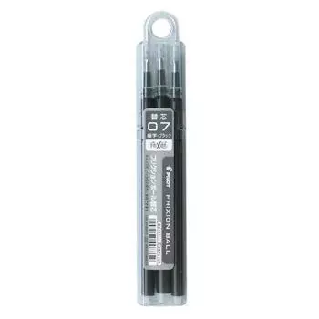 Pilot Friction Ball Refill LFBKRF0.7mm Black/Set of 3 x 3 Pack LFBKRF30F3B x 3