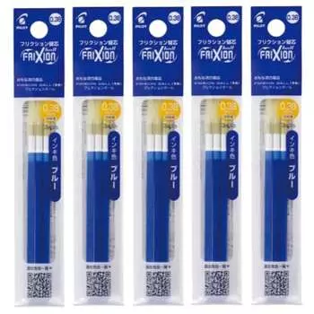 Pilot Friction Ball Slim/Multicolor Type Refill 0.38mm 3 pieces x 5 Blue LFBTRF30UF3L x 5 Set of 5