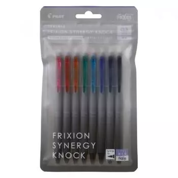 Pilot Friction Synergy Knock 03 8 цветов набор