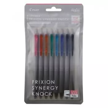 Pilot Friction Synergy Knock 04 8 цветов набор