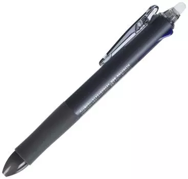 Pilot FriXion Ball 3 Ballpoint Gray Barrel 3-Color Pen, LKFB60UFGY, 0.38mm,