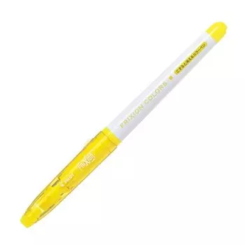 Pilot FriXion Colors Erasable Color SFC100M10Y Pens, Yellow, 10-Pack,