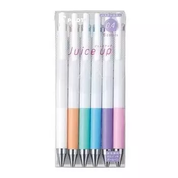 PILOT gel ink ballpoint pen Juice Up pastel 6 color set (bulk purchase) Water-based 0.4mm ultra-fine LJP120S4-6CP [x3]