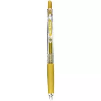 Pilot Juice 0.5mm Metallic Color Gel Ink Ballpoint Pen, Gold (LJU-10EF-GD)