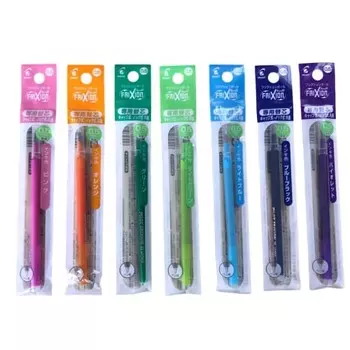 Pilot LFBKRF12EF фрикционный шариковый колпачок обычный сменный стержень 0,5 мм 7 цветов набор