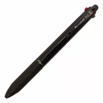 PILOT Multifunctional Pen Acroball 3+1 3 Color Ballpoint Pen (Black, Red, Blue) 0.5mm+Sharp [Black] BK