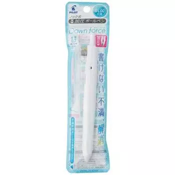 Pilot Pressure Ballpoint Pen Downforce R 0.7 White BDWR40FW