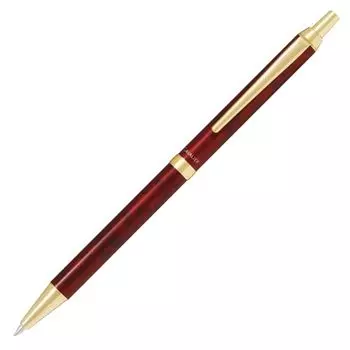 Pilot Шариковая ручка на масляной основе BCAN-3SR-BR Cavalier, 0,03 дюйма (0,7 мм), Черный и красный