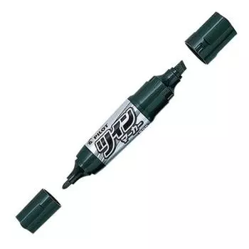 Pilot Twin Marker черный тонкий/толстый чёрный