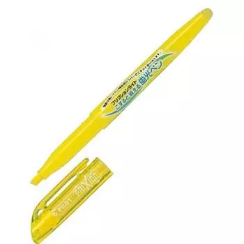 Пилот Фрикционный Свет Исчезающий хайлайтер yellow