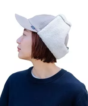 PilOTSAUNACAP Cold Heat Warm Flight One Size Fits Beige [Nakota] Кепка, Шляпа, Мужская, Женская, Защита, Ветрозащитная, Осень, Зима, Удержание, Кепка, бежевый