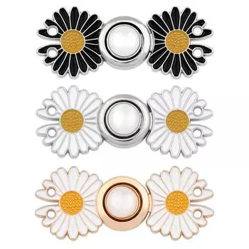 Pin Jewelry Waist Jewelry Fixed Pin Waist Buckle Women Brooch Metal Brooch Tightening Waistband Pin золотой/белый