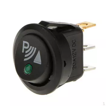 Pin Rocker 12v DC Панель приборов Переключатель Парковка Передний Задний