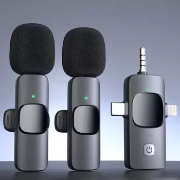 Pin Sound Collection Смартфон Мгновенный шум Одновременное использование 2 Совместимость с Ultra Clip Plug Нет приложения Подходит для микрофона для прямой трансляции,