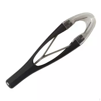 Пинцет для бровей с угловым кончиком, профессиональные ножницы из нержавеющей стали чёрный