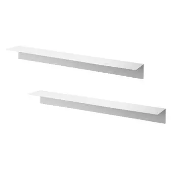 Пинцет для доски Yamazaki Jitsugyo и шурупы для дерева Настенная стойка с магнитом W90 Tower White 1931 x 2 [В комплект входит гипс] [Набор 2] белый