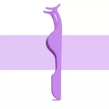 Пинцет для накладных ресниц, 1 шт., инструменты для красоты и макияжа из нержавеющей стали розовый