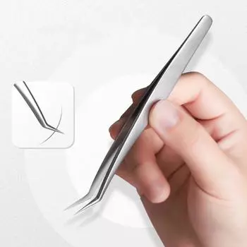 Пинцет для наращивания ресниц, инструмент для красоты One Size