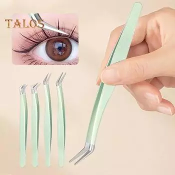 Пинцет для ресниц из нержавеющей стали 3D точный зажим для наращивания ресниц расходные материалы инструмент эффективный пинцет для ресниц для точного нанесения C