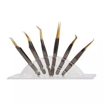 Пинцет для ресниц, профессиональный наращивание ресниц, удаление волос на лице, пинцет для бровей для дома C