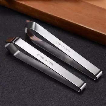 Пинцет для рыбы, нержавеющая сталь, 1 пинцет с плоской головкой и 1 пинцет с головкой, плоскогубцы, инструмент для удаления костей рыбы, игл, чешуи рыбы, рыбы One Size