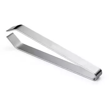 Пинцет для удаления рыбьих костей, плоский пинцет для удаления свиной шерсти, металлический инструмент для выщипывания куриной и свиной шерсти