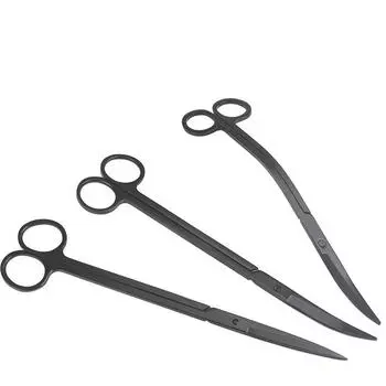 Пинцет для водных растений, ножницы, шпатель, инструмент - Аквариум из нержавеющей стали Инструменты