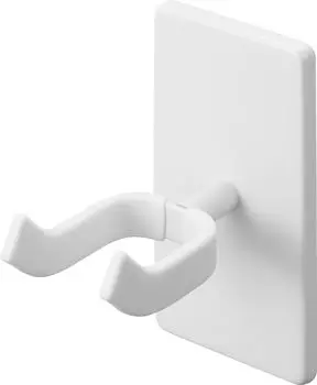 Пинцет и шурупы для дерева Yamazaki Jitsugyo Настенный крючок для укулеле Совместим со стенами из гипсокартона Белый Ш8 x В14 см Башня Плавающее хранилище белый