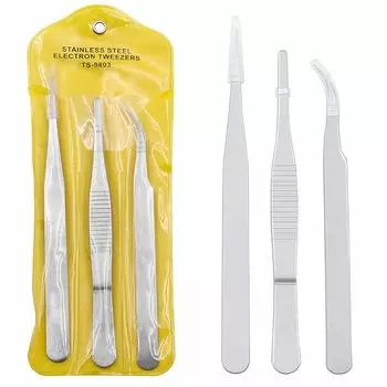 Пинцет из нержавеющей стали, плоскогубцы, инструмент для аквариума, плоскогубцы для растений, инструмент для ремонта телефона