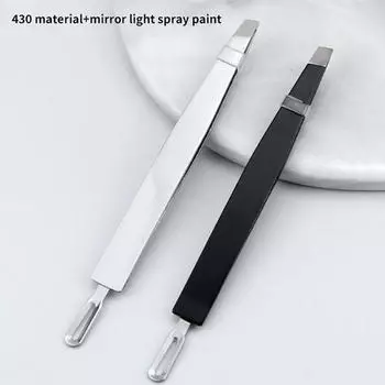 Пинцет из нержавеющей стали, зажим для ресниц, зажим для бровей, пинцет для обрезки бровей, двусторонний диагональный рот, женский инструмент для красоты