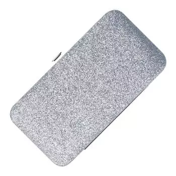 Пинцет из ПВХ с семью слотами, коробка для хранения, блестящий пинцет для наращивания ресниц, органайзер, кисть для губ