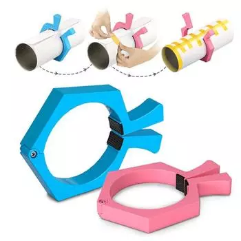 Pinch Perfect Tumblers Clamp Нескользящий стакан Сублимационные аксессуары Плотно прилегающий с гайкой-барашком Механизм затяжки Инструмент для обертывания красный